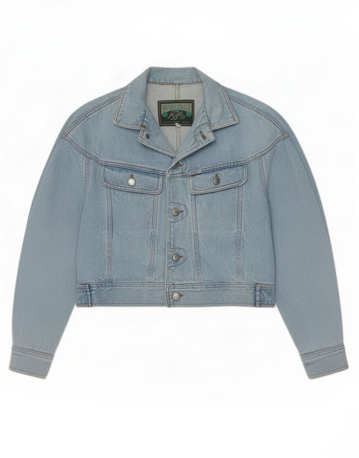 Chaqueta vaquera corta para mujer Rifle UK 46 Large Blue