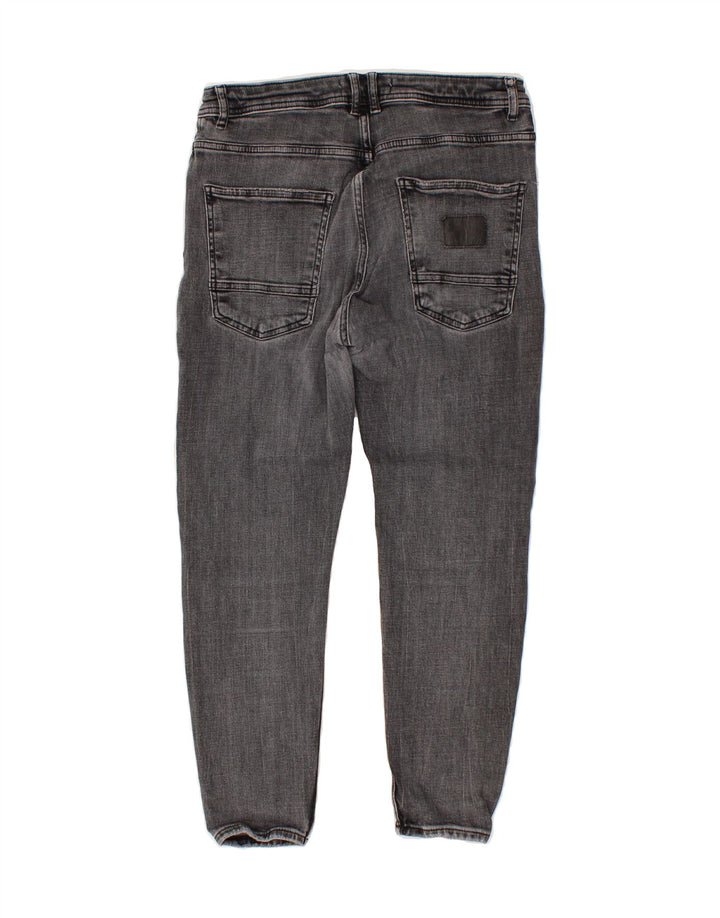 ZARA Womens Distressed Slim Jeans EU 42 Large W32 L25 Grey Vintage Zara and Second-Hand Zara from Messina Hembry 