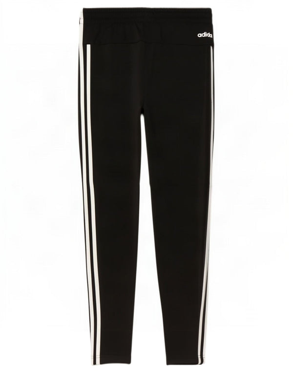 Adidas Pantalones de chándal para mujer UK 8/10 Small Negro Poliéster