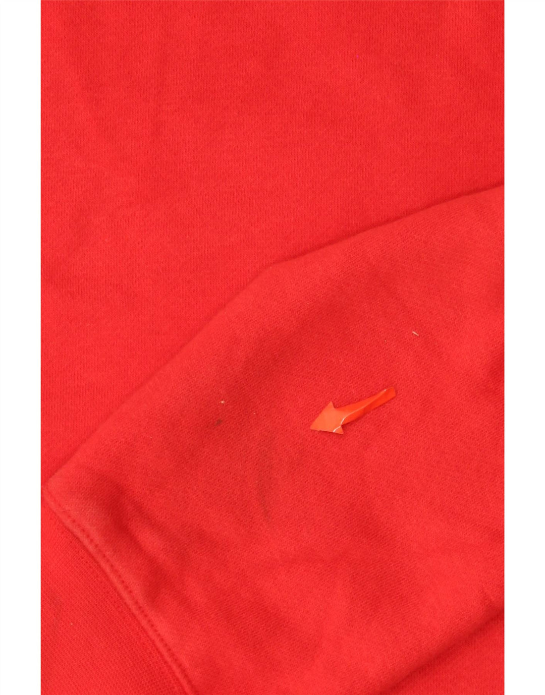 Nike - Sudadera con capucha para hombre, talla pequeña, color rojo, algodón