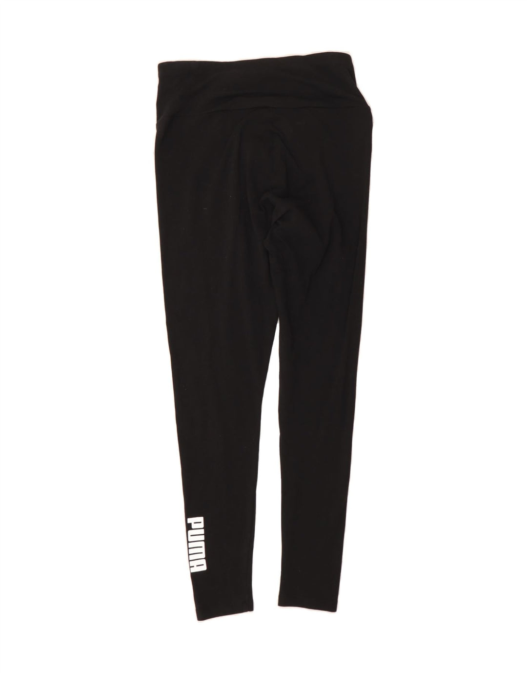 PUMA Womens Graphic Leggings UK 12 Medium  Black Vintage Puma and Second-Hand Puma from Messina Hembry 