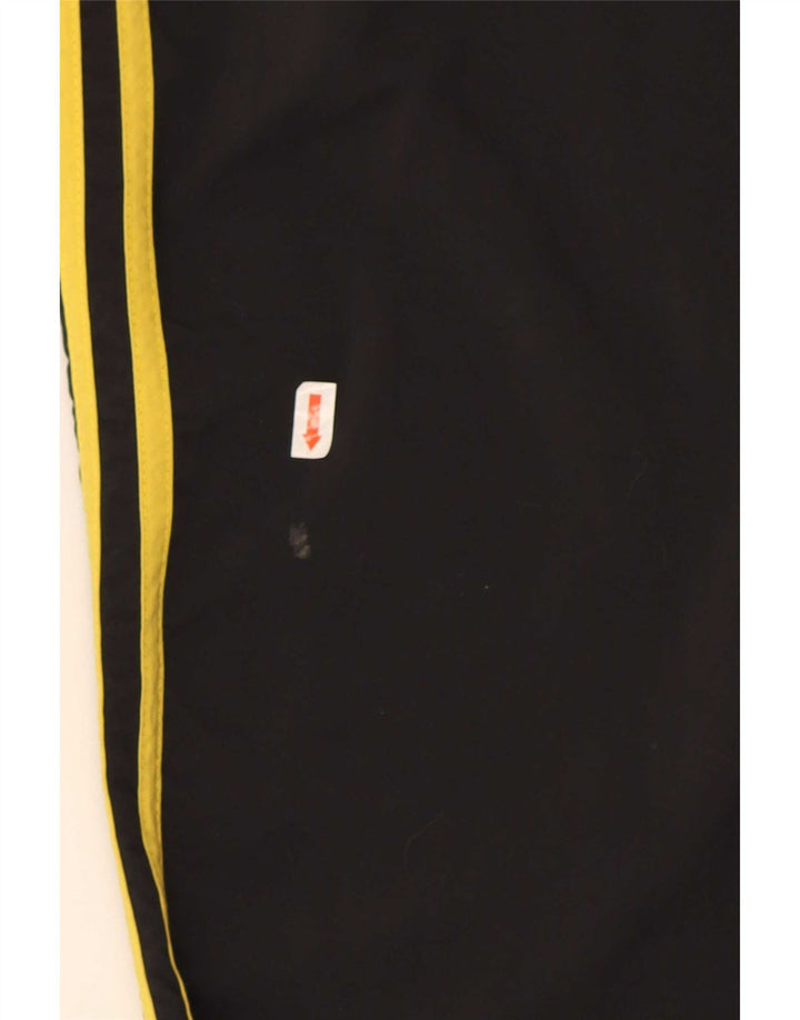 Adidas - Pantalón de chándal para hombre, talla grande, nailon negro