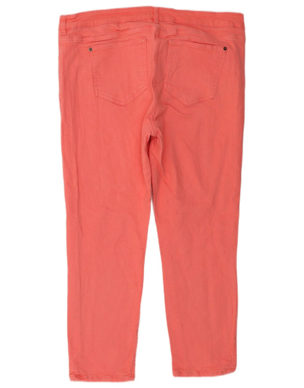 Vaqueros rectos para mujer White Stuff UK 46 Large W38 L26 Algodón rosa
