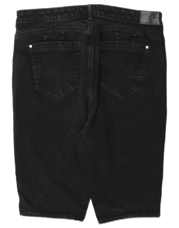 Marks & Spencer Pantalones cortos vaqueros para mujer UK 18 XL W36 Algodón negro