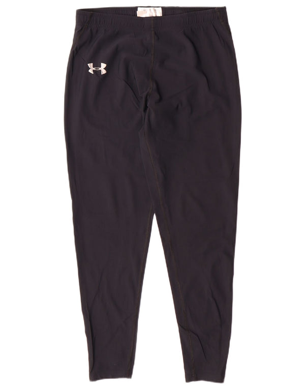 UNDER ARMOUR Pantalones de chándal Heat Gear para mujer Reino Unido 40 Grande Azul marino