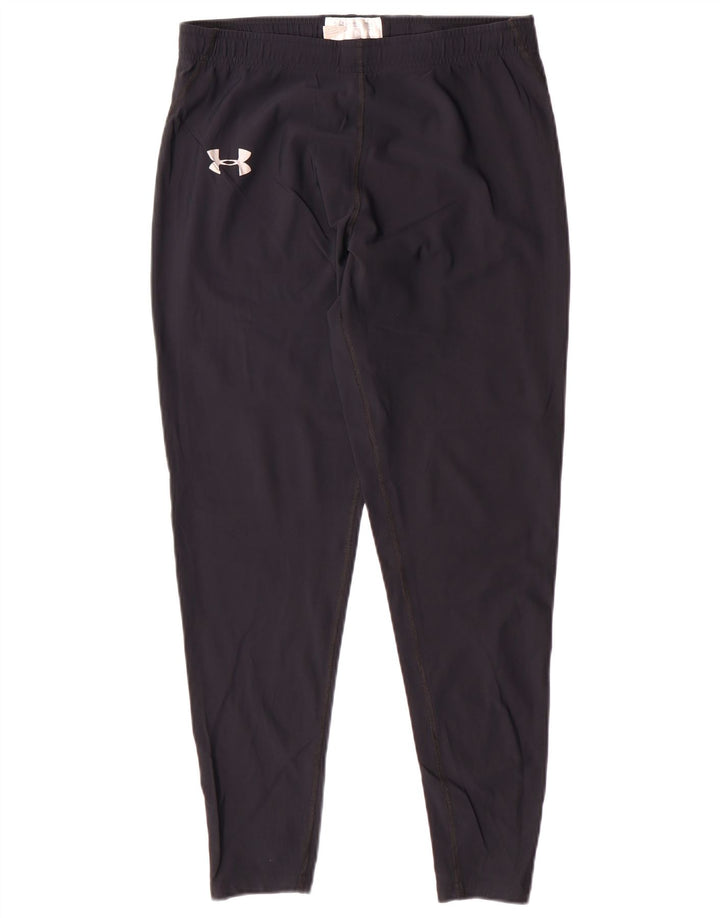 UNDER ARMOUR Pantalones de chándal Heat Gear para mujer Reino Unido 40 Grande Azul marino