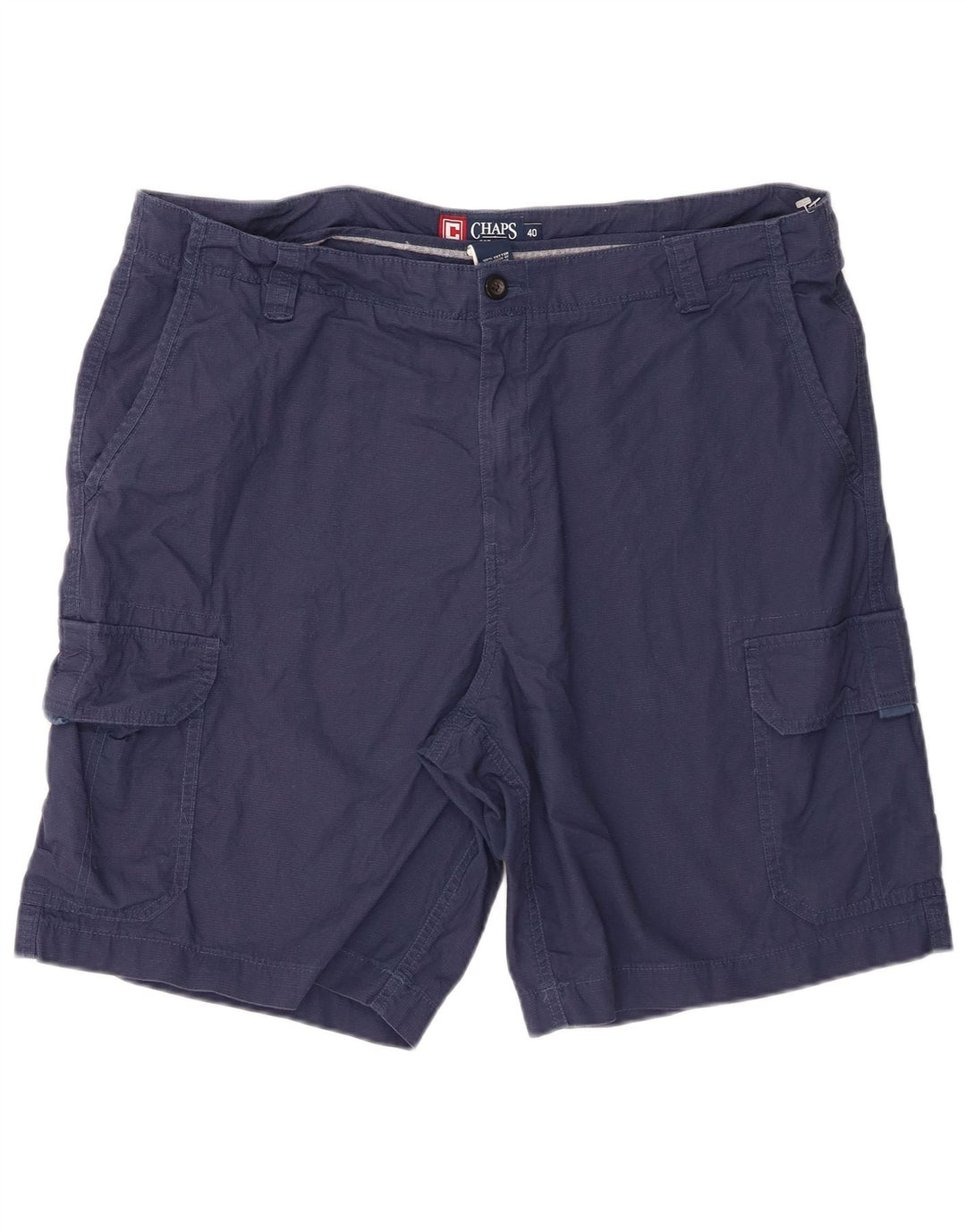 Chaps Pantalones cortos cargo para hombre W40 XL Algodón azul marino
