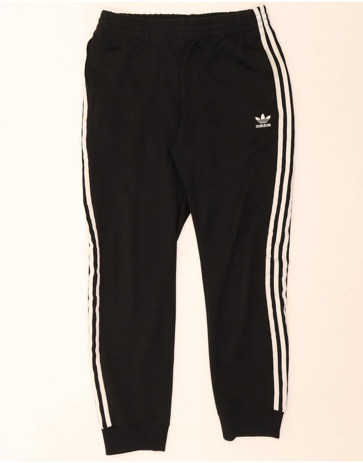 ADIDAS Hombre Chándal Pantalones Joggers Grande Negro Poliéster