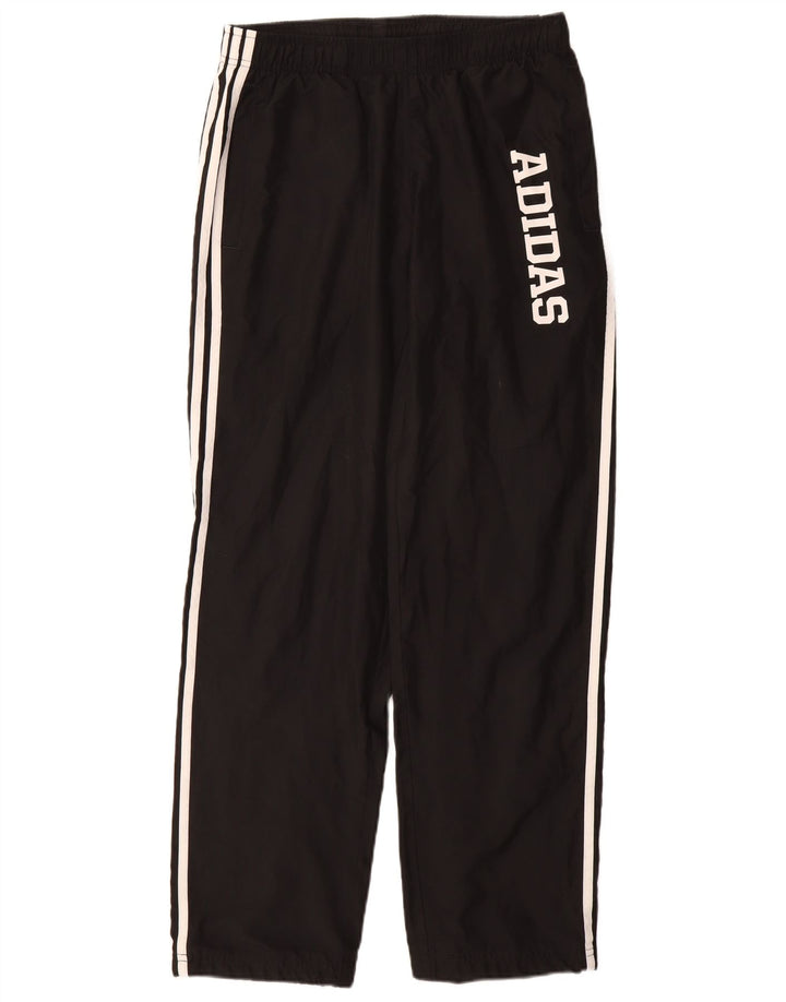 ADIDAS Pantalón de chándal gráfico para hombre Poliéster negro mediano
