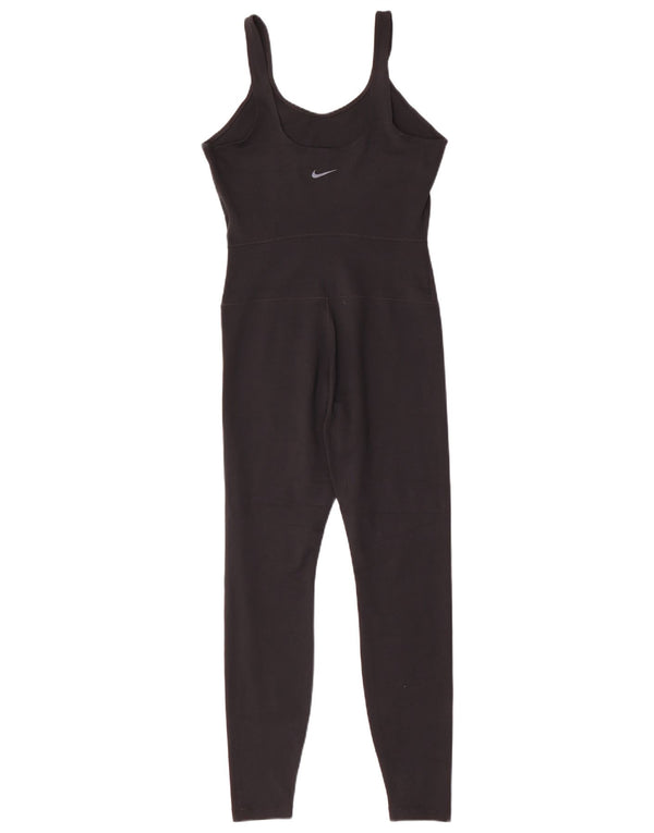 Nike Dri Fit Mono sin Mangas para Mujer UK 8 Small Poliéster Negro