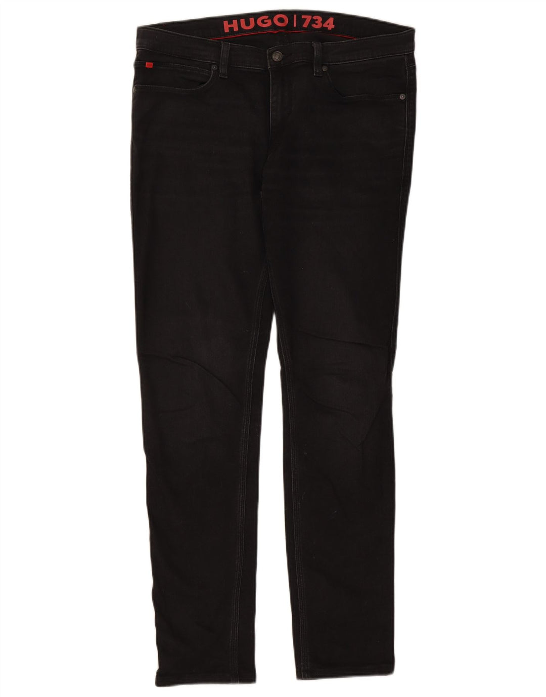 Vaqueros Hugo Boss Hombre Slim W33 L31 Algodón Negro