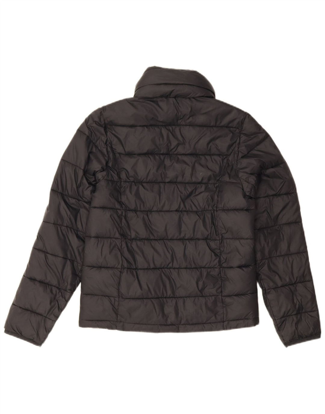 Abercrombie & Fitch Chaqueta Acolchada Mujer UK 3 2XS Negro Poliéster