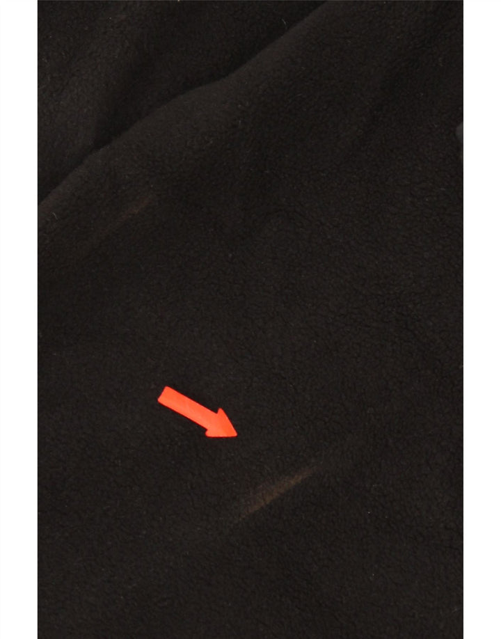Marks & Spencer Chaqueta polar para hombre UK 42 XL Poliéster negro