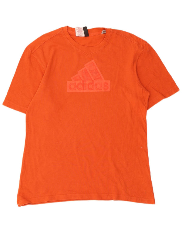 Adidas Camiseta Gráfica para Niños Top 15-16 Años Naranja Algodón