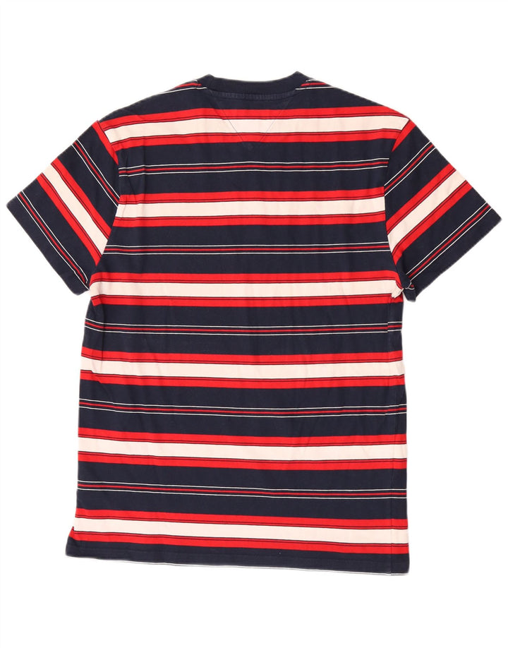 Tommy Hilfiger Camiseta de Manga Corta para Hombre Top Medium Multicolor Rayas
