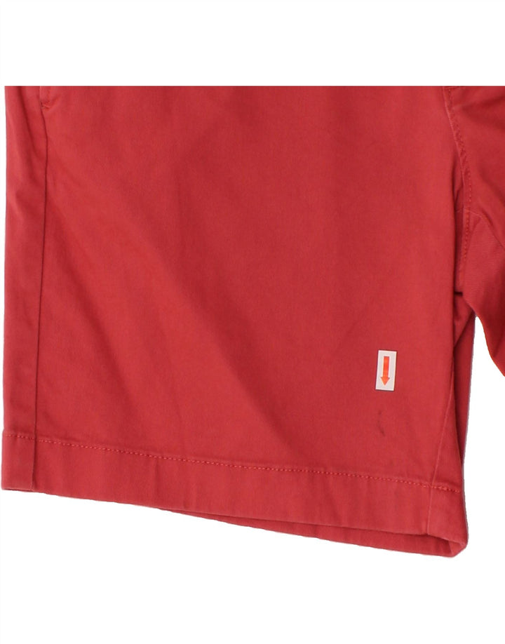 J. CREW Mens Chino Shorts W30 Medium  Red Cotton Vintage J. Crew and Second-Hand J. Crew from Messina Hembry 