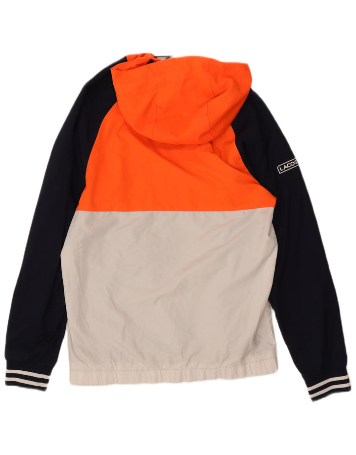 Lacoste Chaqueta de chándal para hombre Talla 4 Mediana Bloque de color multicolor