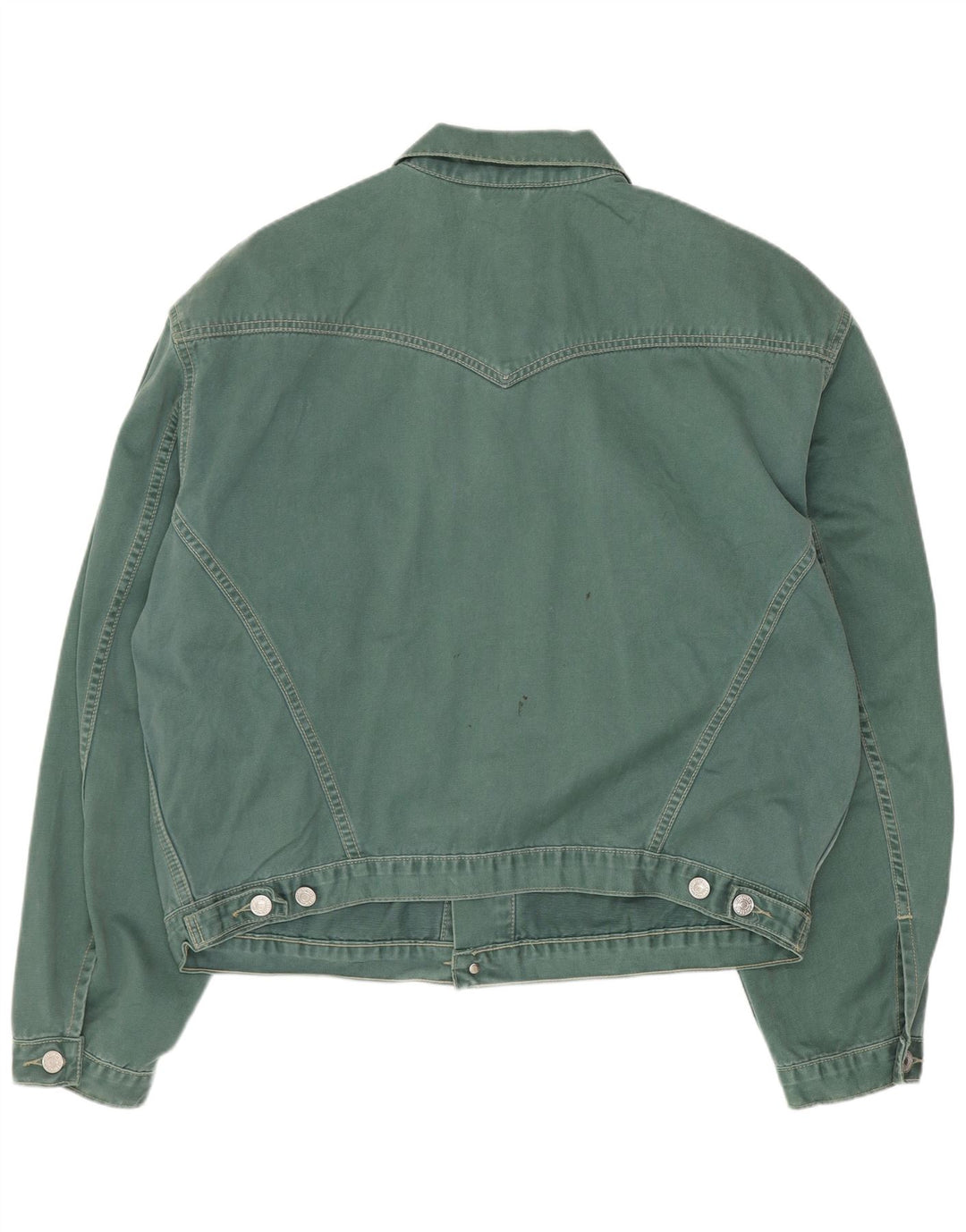Levi's Chaqueta vaquera para hombre UK 42 XL Algodón verde