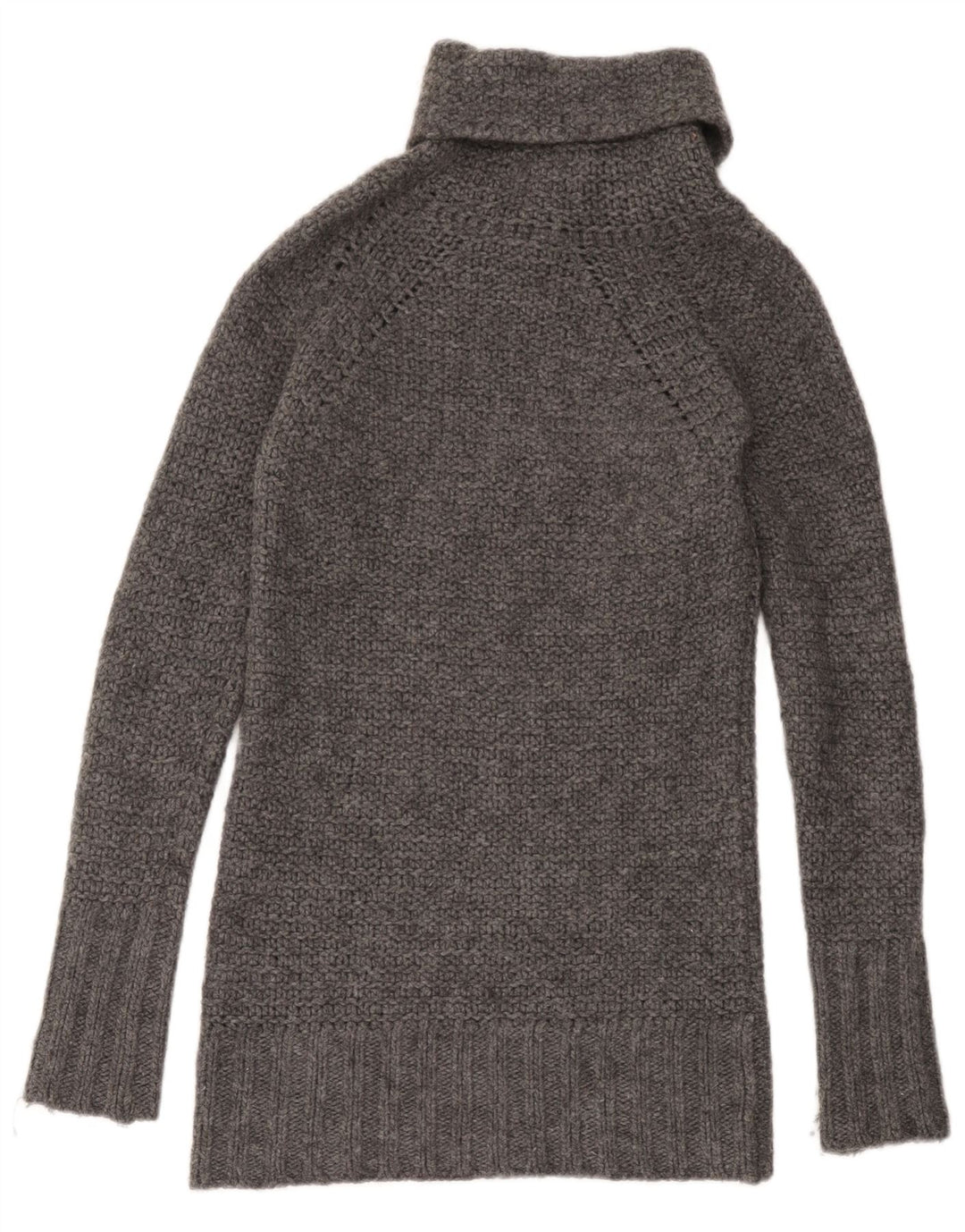 Max & Co. Suéter tipo jersey con cuello vuelto para mujer UK 42 Gris medio