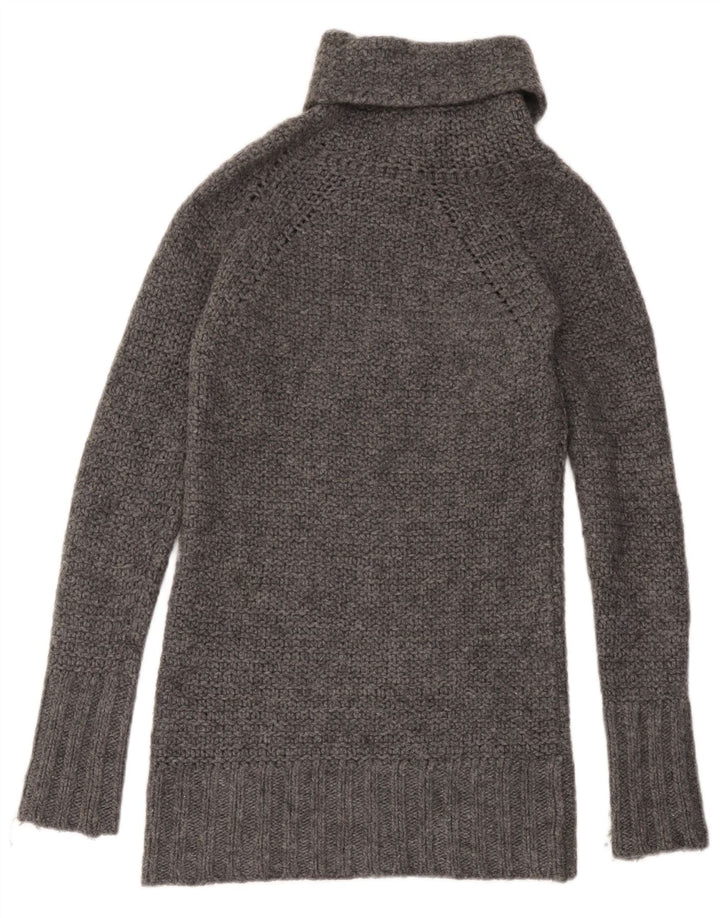 Max & Co. Suéter tipo jersey con cuello vuelto para mujer UK 42 Gris medio