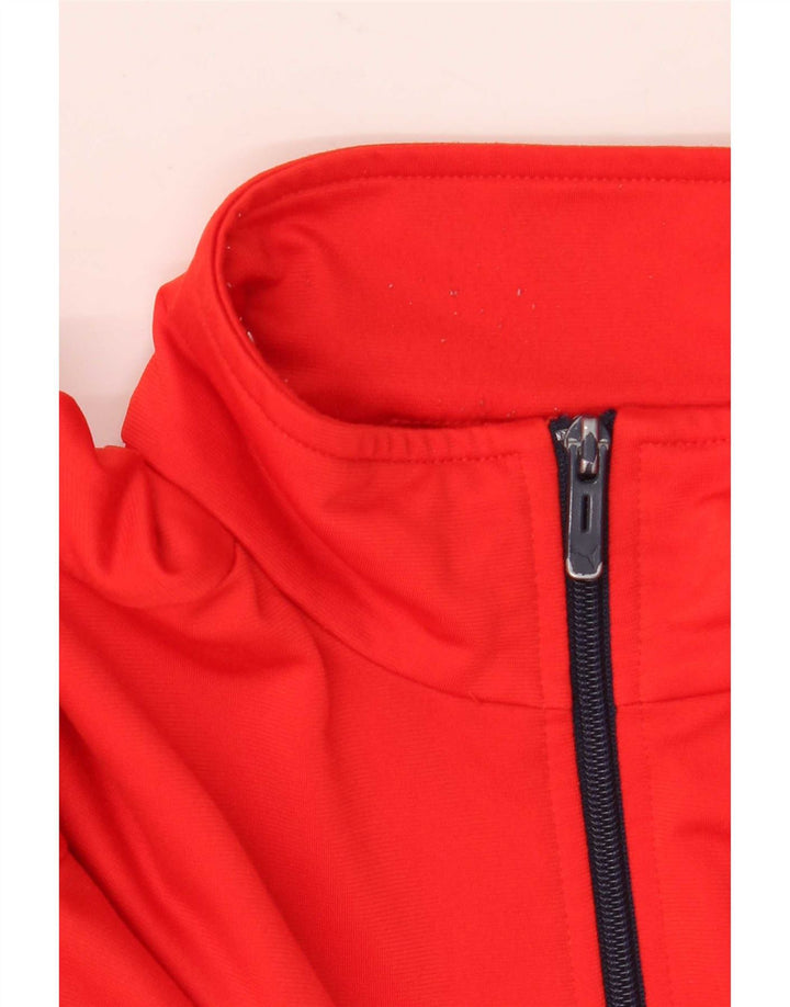 Puma Hombre Chándal Top Chaqueta Pequeña Poliéster Rojo