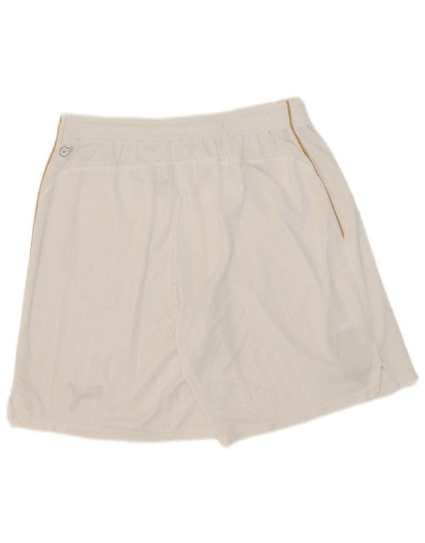 Puma Hombre Italia Sport Shorts XL Blanco