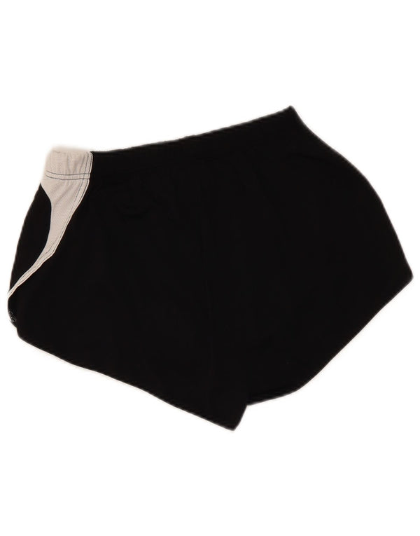 Pantalones cortos deportivos Asics para mujer UK 40 Mediano Negro Colorblock Poliéster