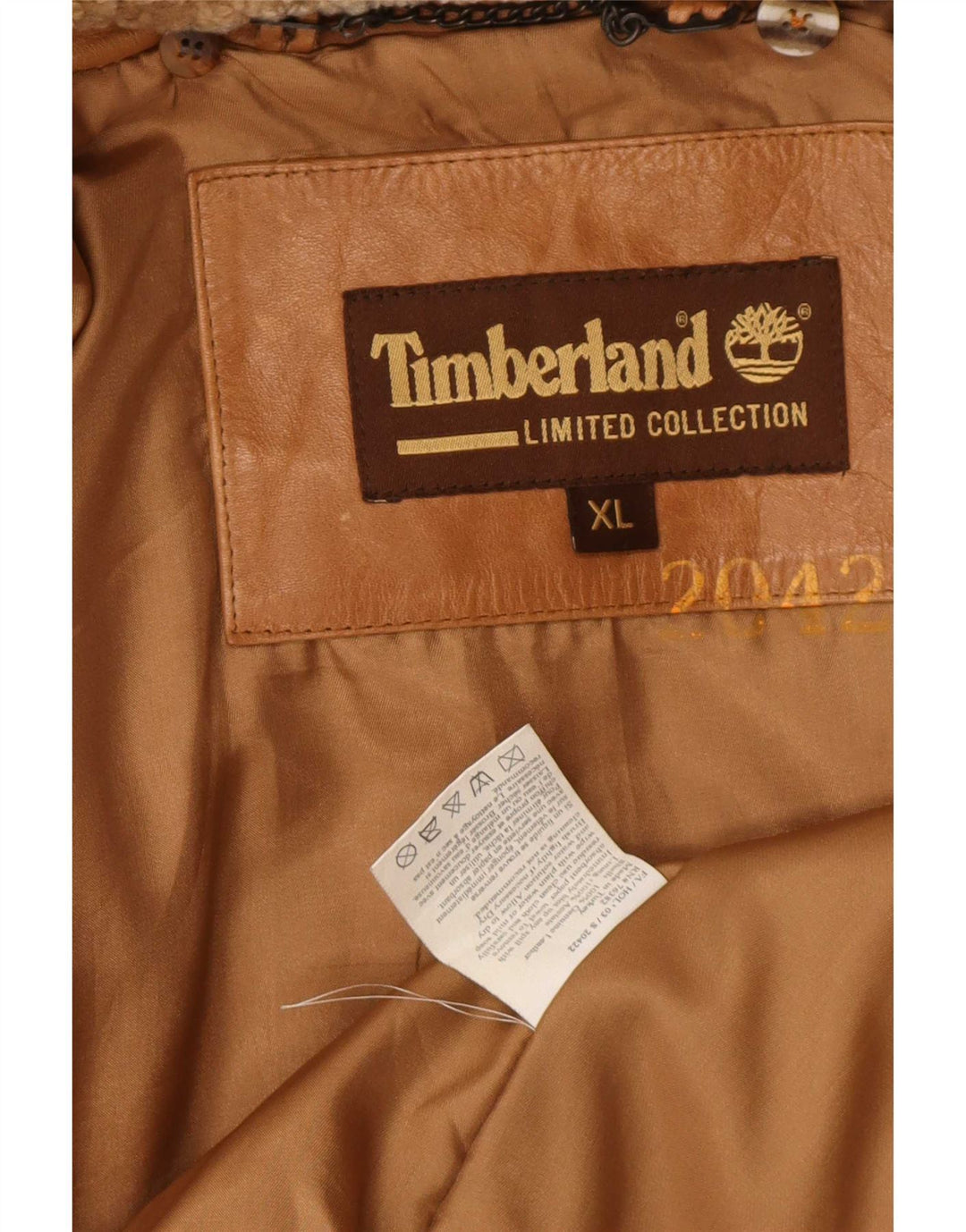 Timberland Chaqueta Bomber de Cuero para Hombre UK 42 XL Cuero Marrón