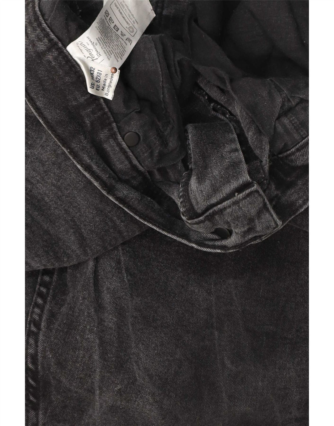 Vaqueros ajustados para hombre Penguin W36 L32 Algodón gris