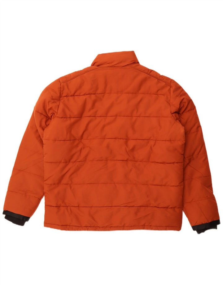 Marks & Spencer Chaqueta acolchada para hombre UK 42 XL Marrón Poliéster
