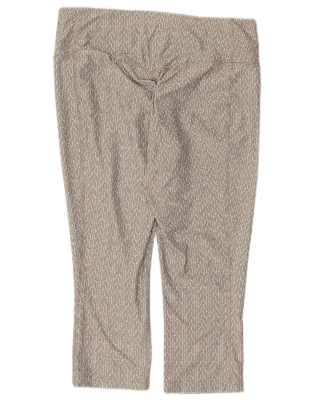 Nike Leggings capri Dri Fit para mujer Reino Unido 14 Poliéster geométrico gris medio