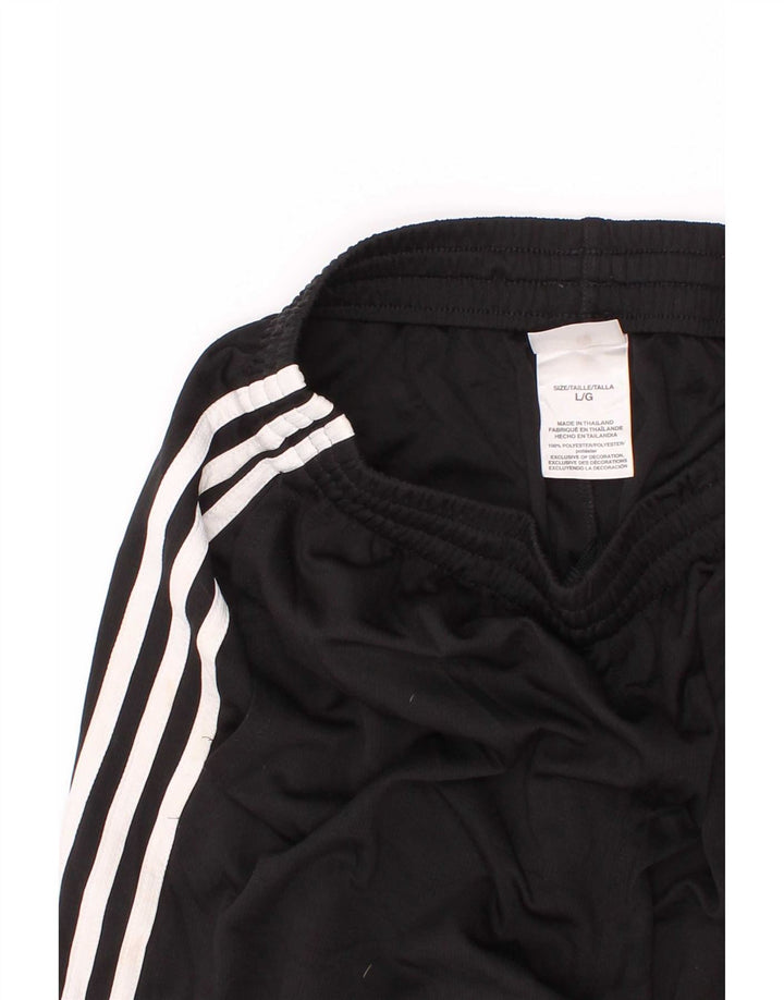 Adidas Pantalones cortos deportivos para niños 13-14 años Grande Negro Poliéster
