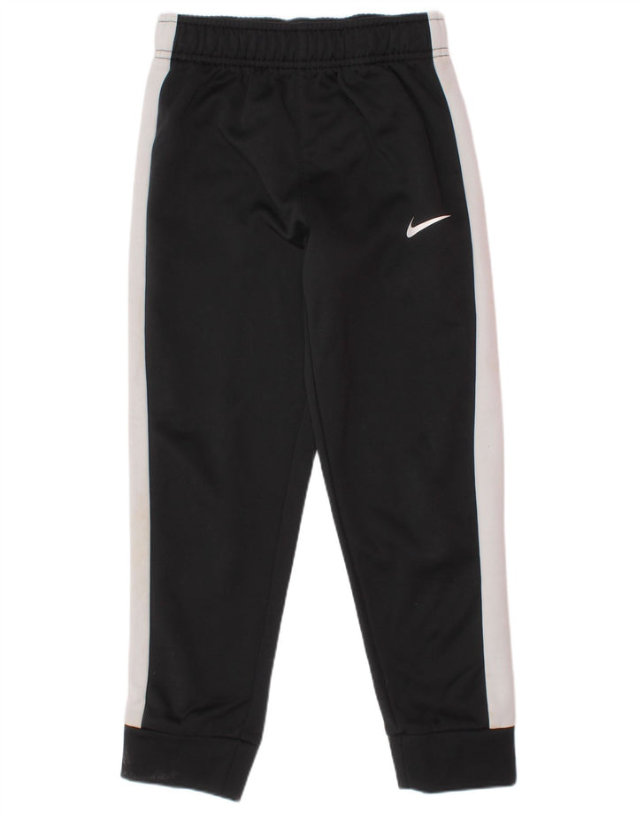 Nike Pantalones de chándal Dri Fit para niños, 5-6 años, Mediano, Negro