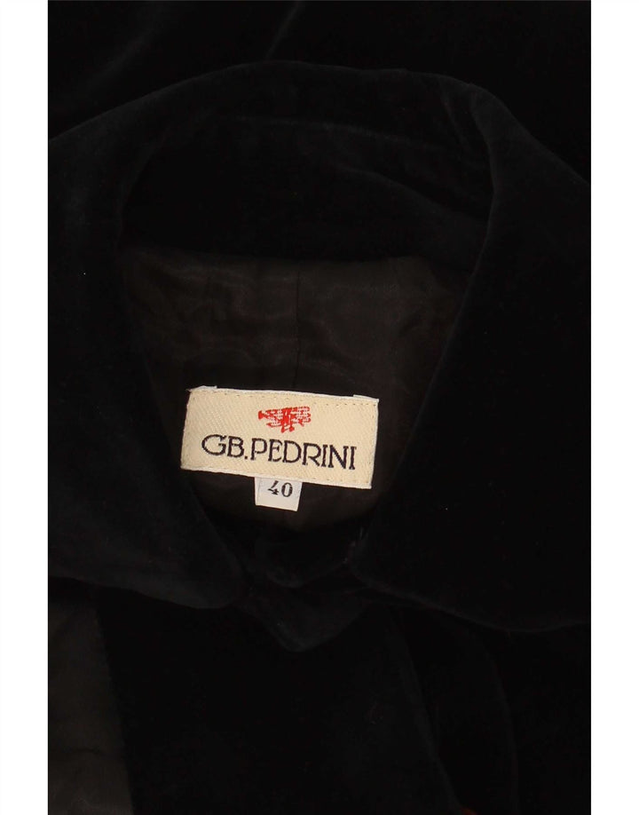 GB.PEDRINI Chaleco largo para mujer IT 40 Small Black