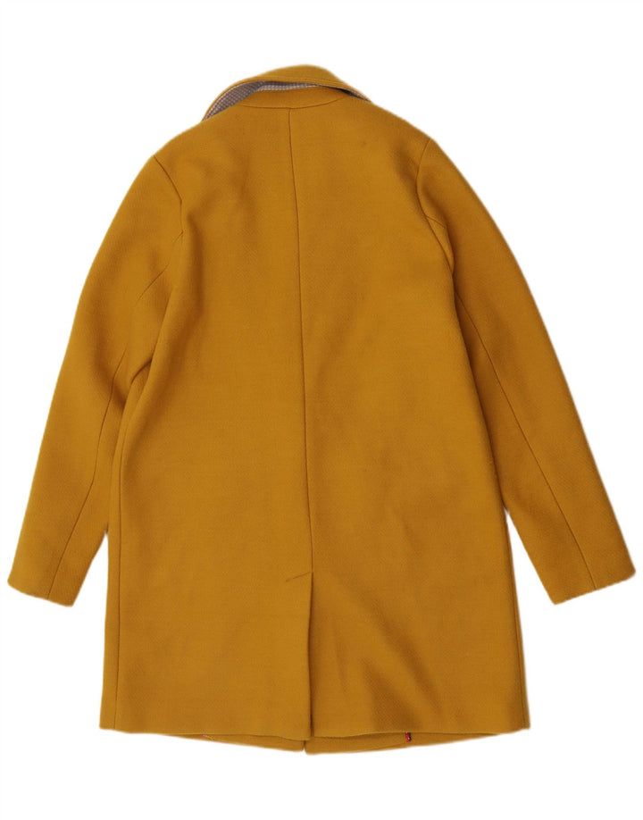 Abrigo Joules para mujer UK 10 Pequeño Amarillo Poliéster Clásico