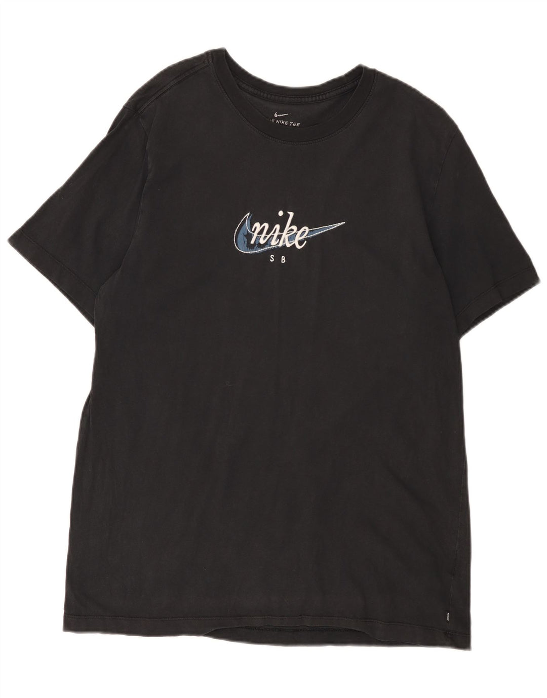 Nike - Camiseta gráfica para hombre, talla grande, color negro