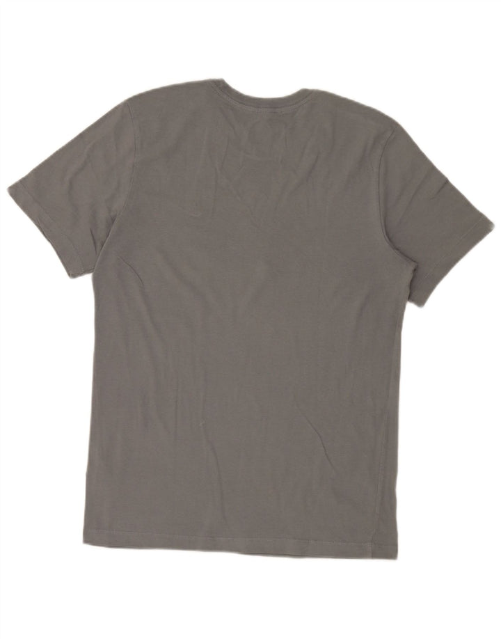 Camiseta Nike Hombre Top Small Gris Algodón