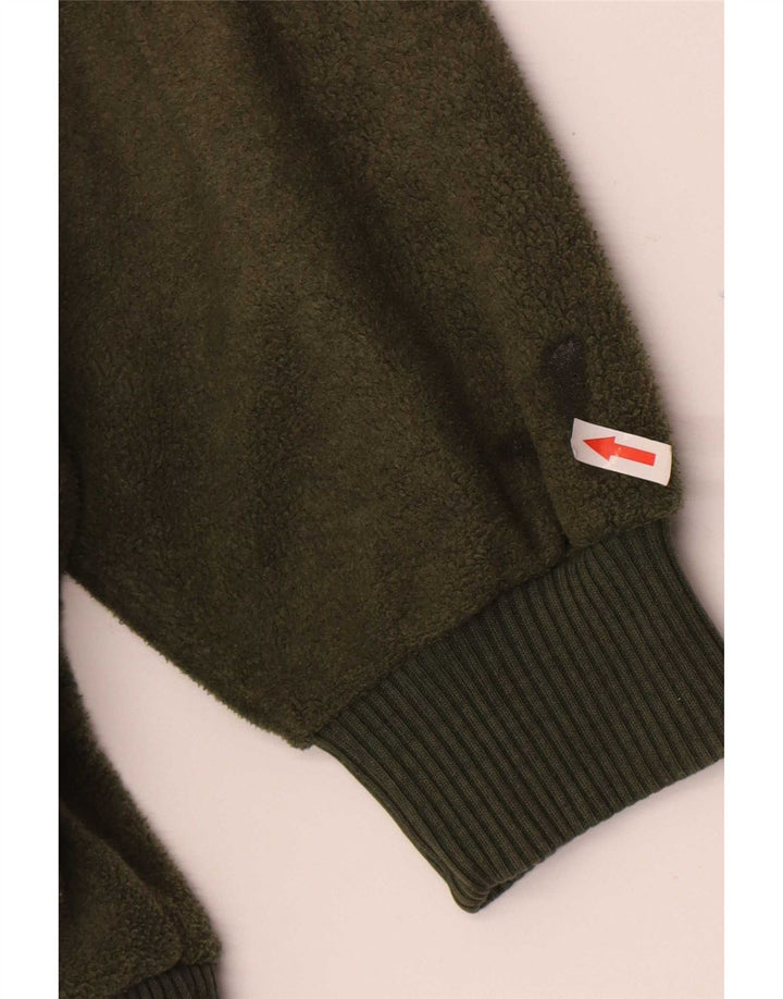 Suéter tipo cárdigan para hombre Wrangler Poliéster verde medio