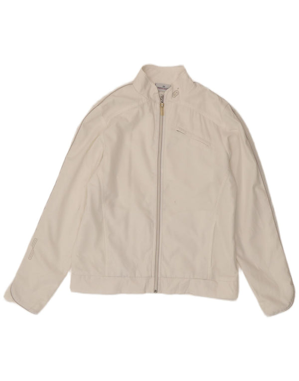Sergio Tacchini - Chaqueta de chándal para mujer, talla 14, mediana, color blanco