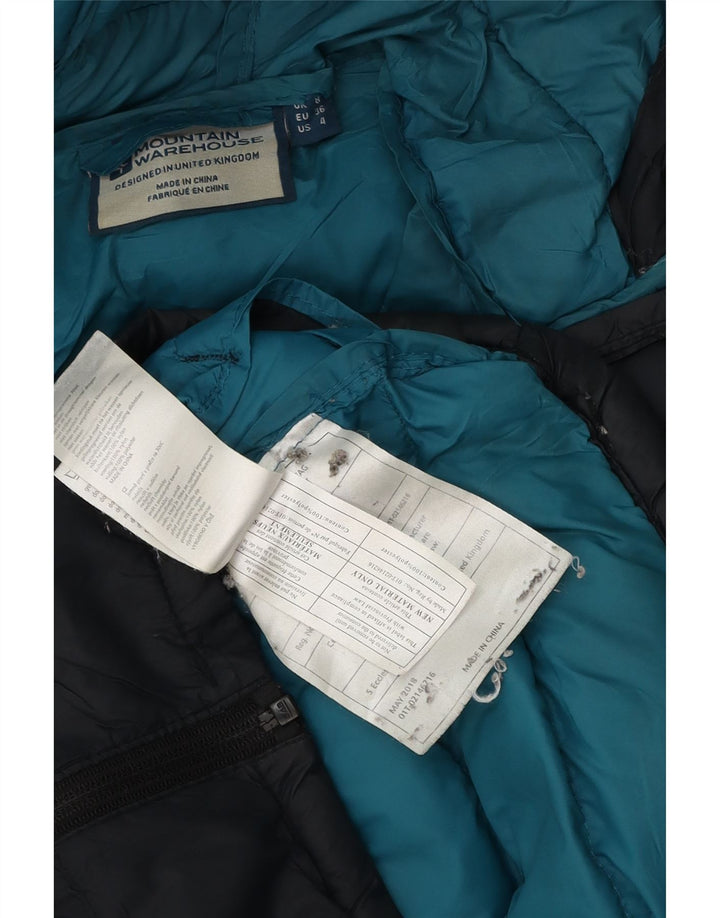 Chaqueta acolchada con capucha para mujer Mountain Warehouse UK 8 Samll Poliéster negro