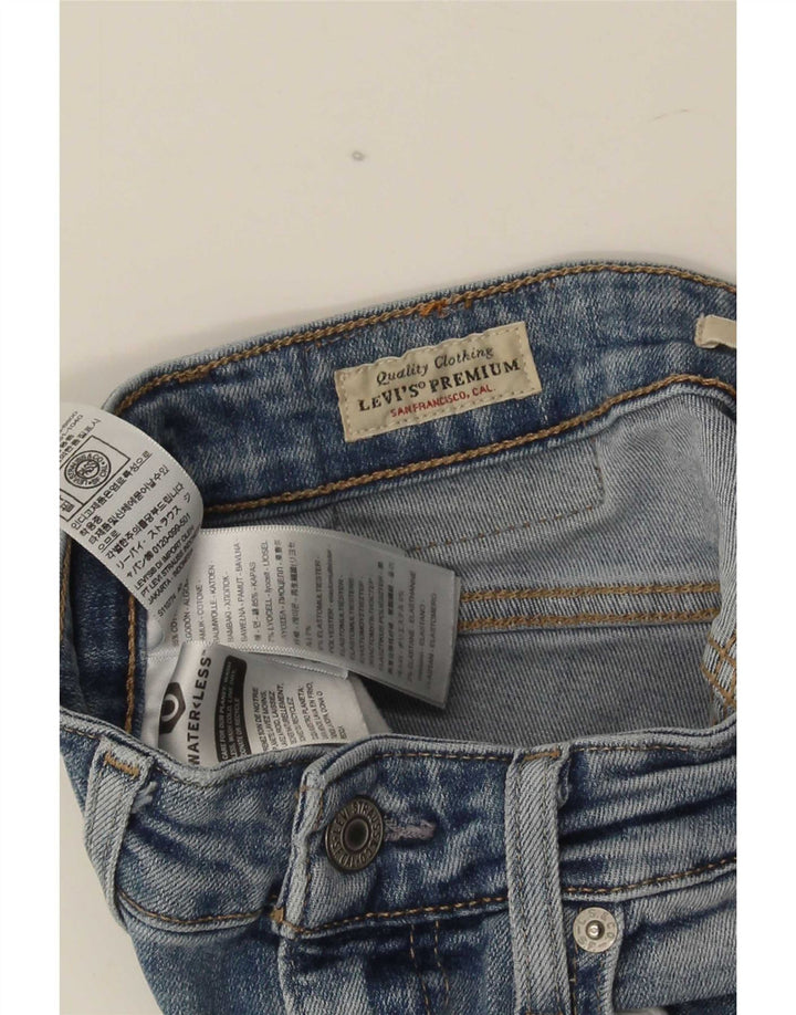 Levi's Mujer 726 Vaqueros Acampanados W26 L30 Algodón Azul