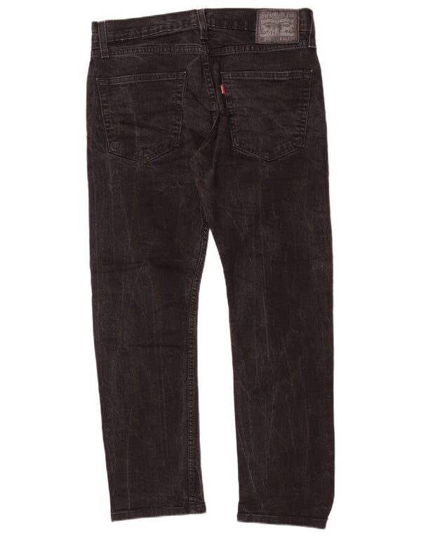 Levi's Vaqueros cónicos 502 para hombre W32 L27 Algodón negro