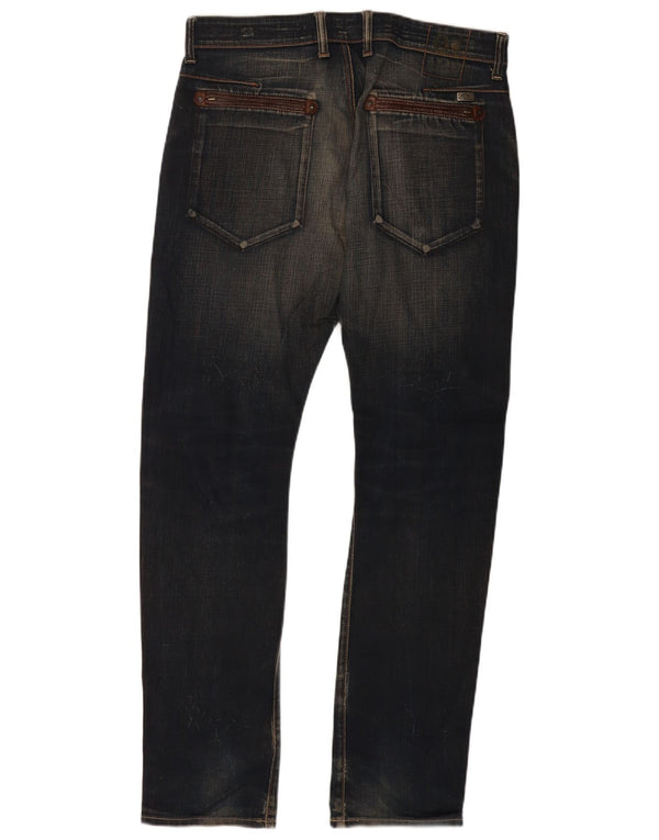 Guess Vaqueros Slim Hombre W32 L32 Algodón Azul Marino