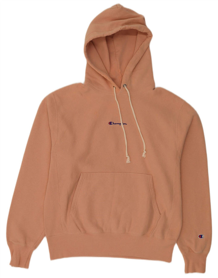 Champion Sudadera Con Capucha Jumper De Algodón Rosa Medio