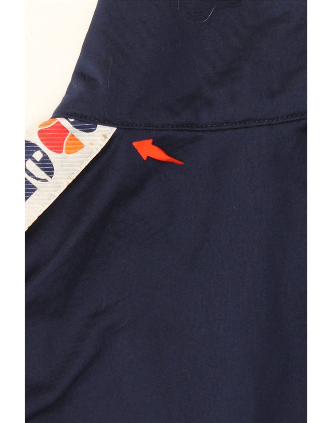 ELLESSE Chaqueta superior de chándal con gráfico para hombre Poliéster azul marino grande