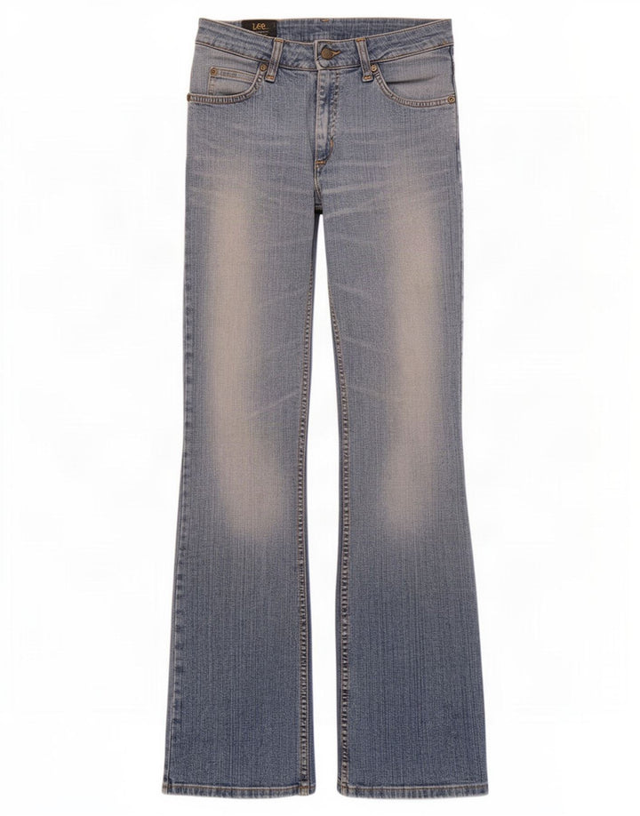 Lee Cameron Bootcut Jeans para Mujer W28 L33 Algodón Azul