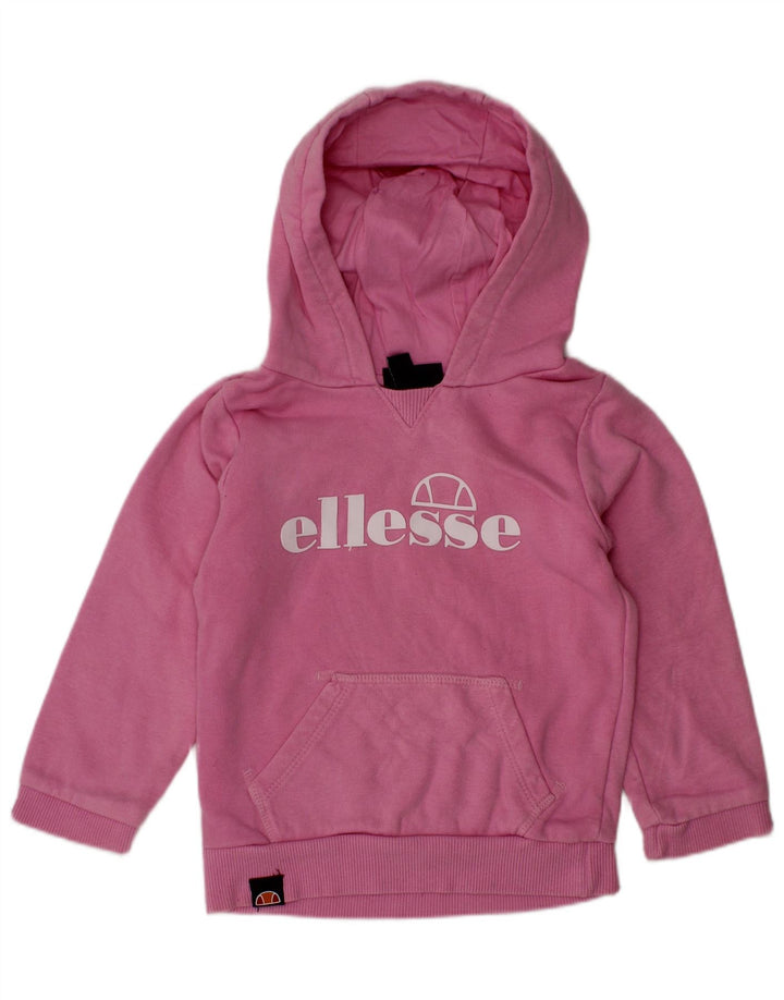 ELLESSE Sudadera con Capucha para Bebés Niñas 18-24 Meses Algodón Rosa