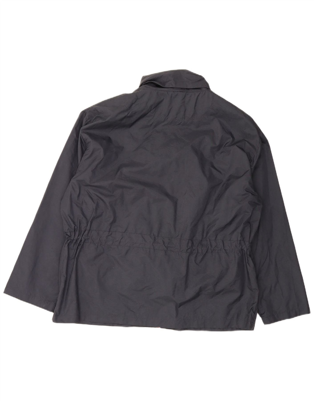 Chaqueta impermeable Spalding para hombre UK 42 XL Nylon azul marino