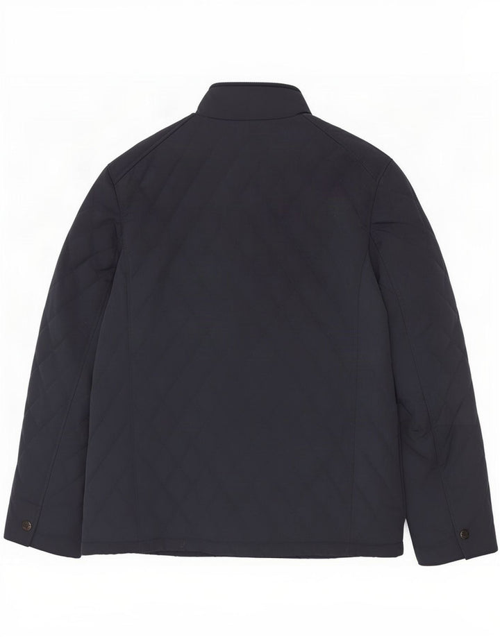 Ted Baker Chaqueta acolchada para hombre Talla 4 Grande Poliéster azul marino