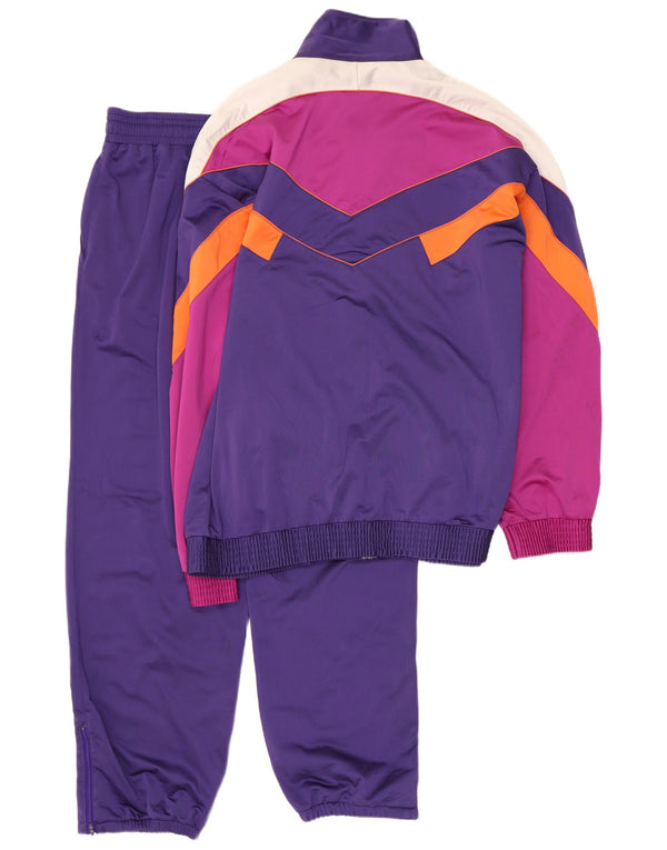 Brugi Mens Full Tracksuit XL Purple Colourblock Polyester